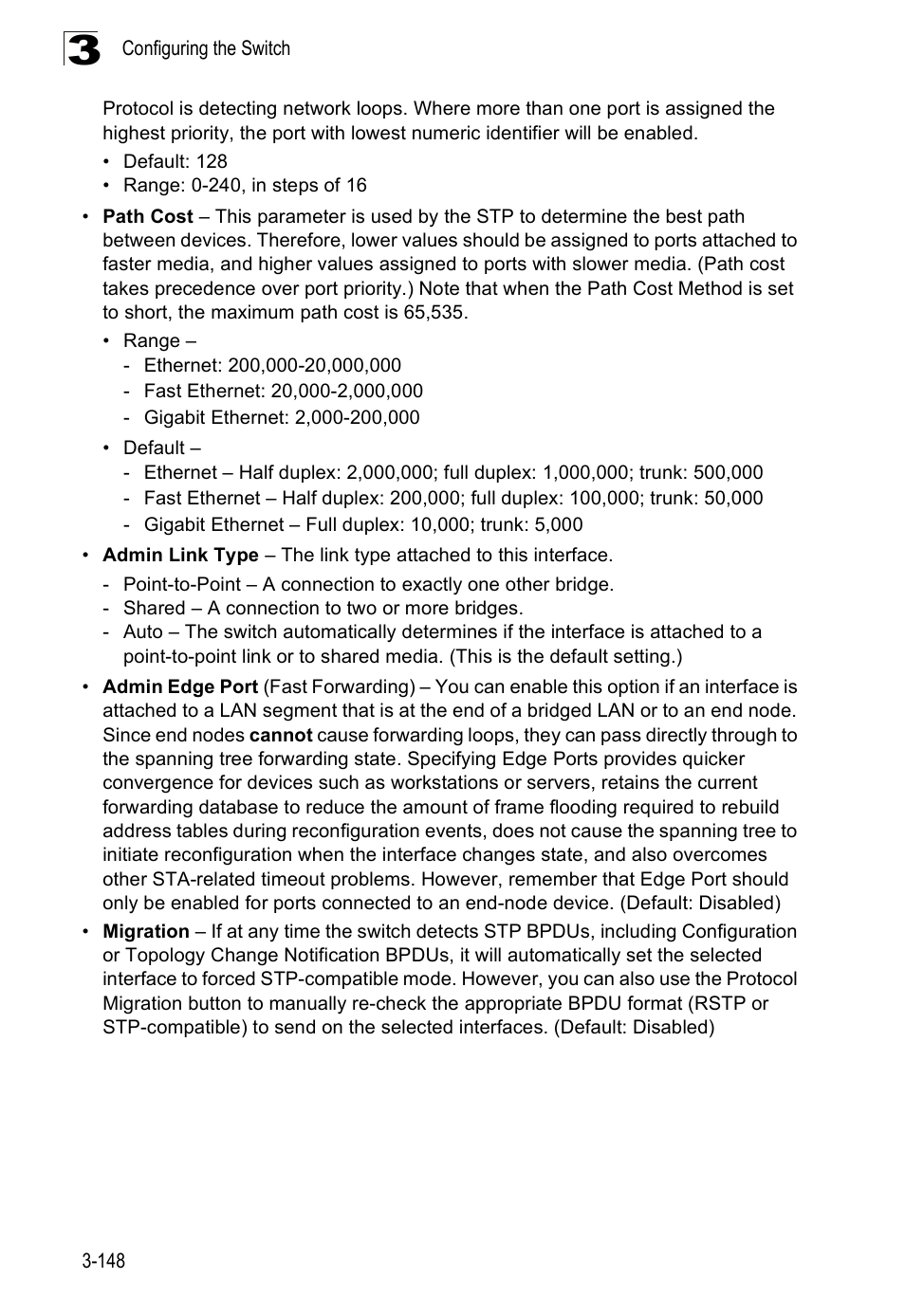 Accton Technology Edge-corE Fast Ethernet Switch ES3528M-SFP User Manual | Page 198 / 644