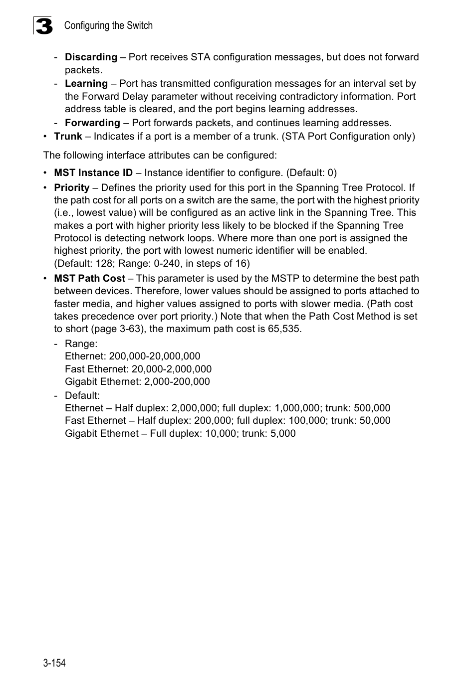 Accton Technology Edge-corE Fast Ethernet Switch ES3528M-SFP User Manual | Page 204 / 644
