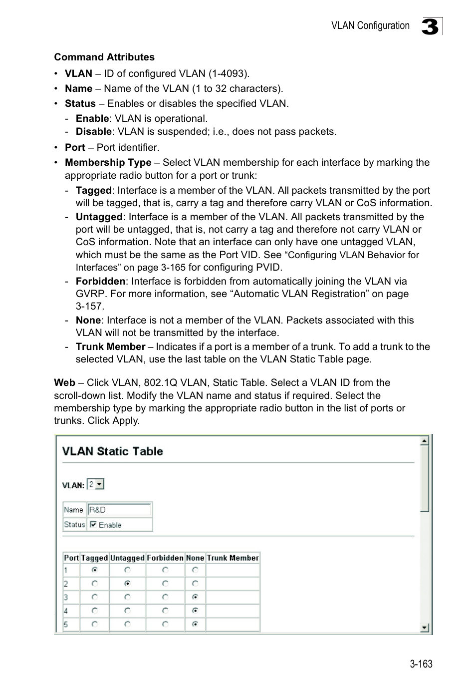 Accton Technology Edge-corE Fast Ethernet Switch ES3528M-SFP User Manual | Page 213 / 644