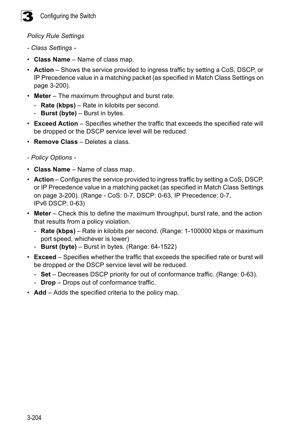 Accton Technology Edge-corE Fast Ethernet Switch ES3528M-SFP User Manual | Page 254 / 644
