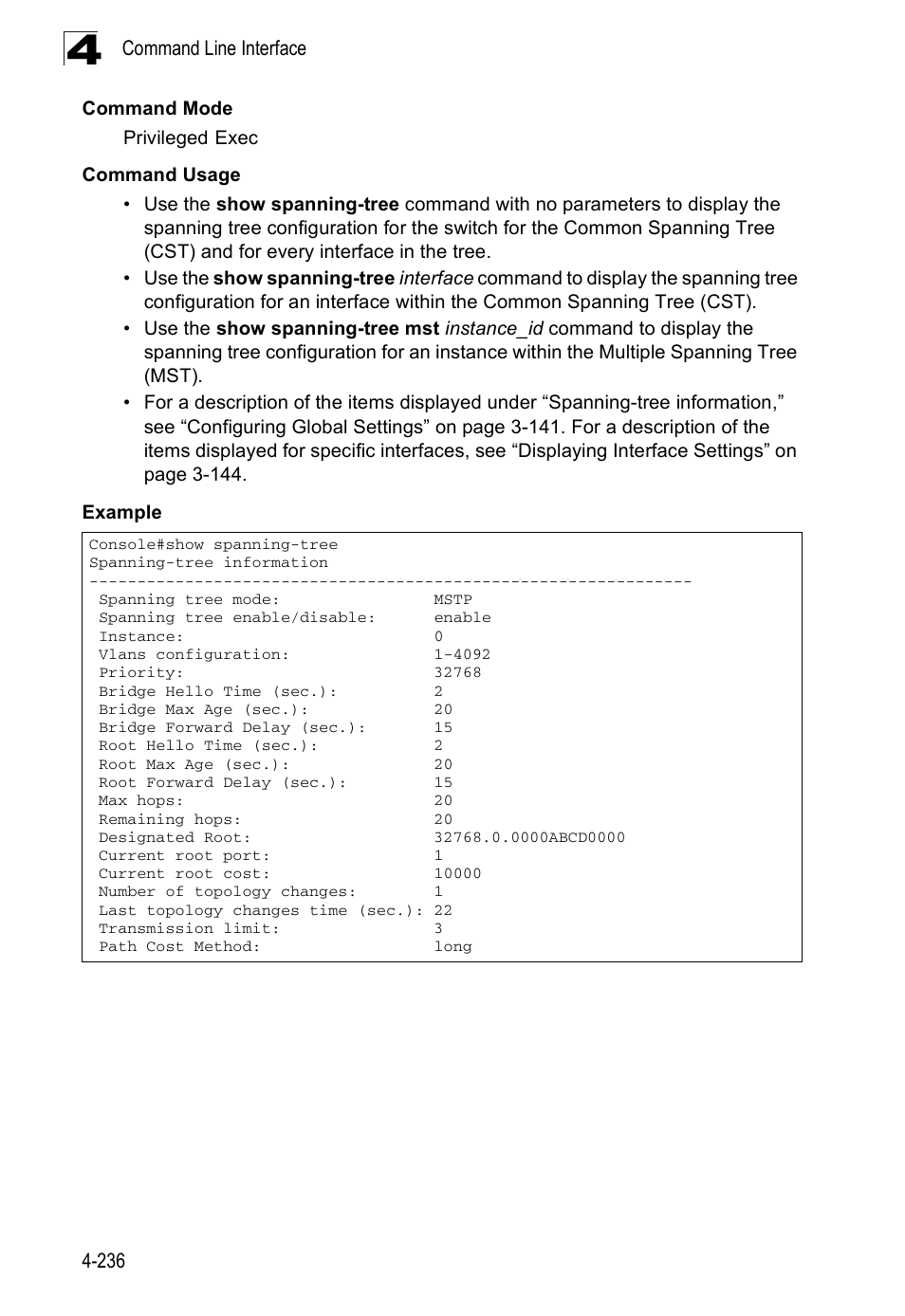 Accton Technology Edge-corE Fast Ethernet Switch ES3528M-SFP User Manual | Page 532 / 644