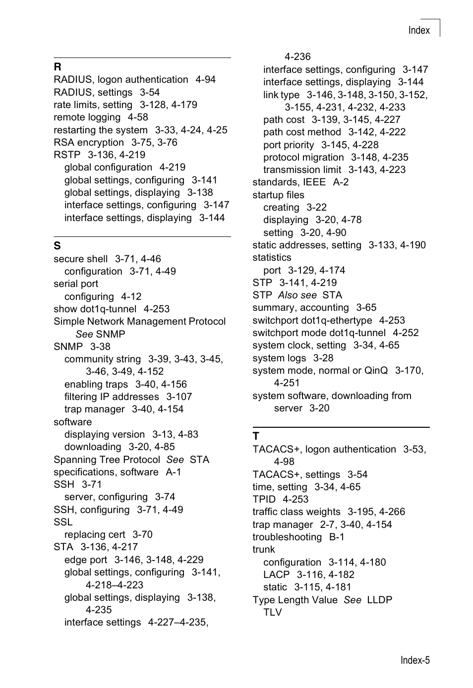Accton Technology Edge-corE Fast Ethernet Switch ES3528M-SFP User Manual | Page 641 / 644