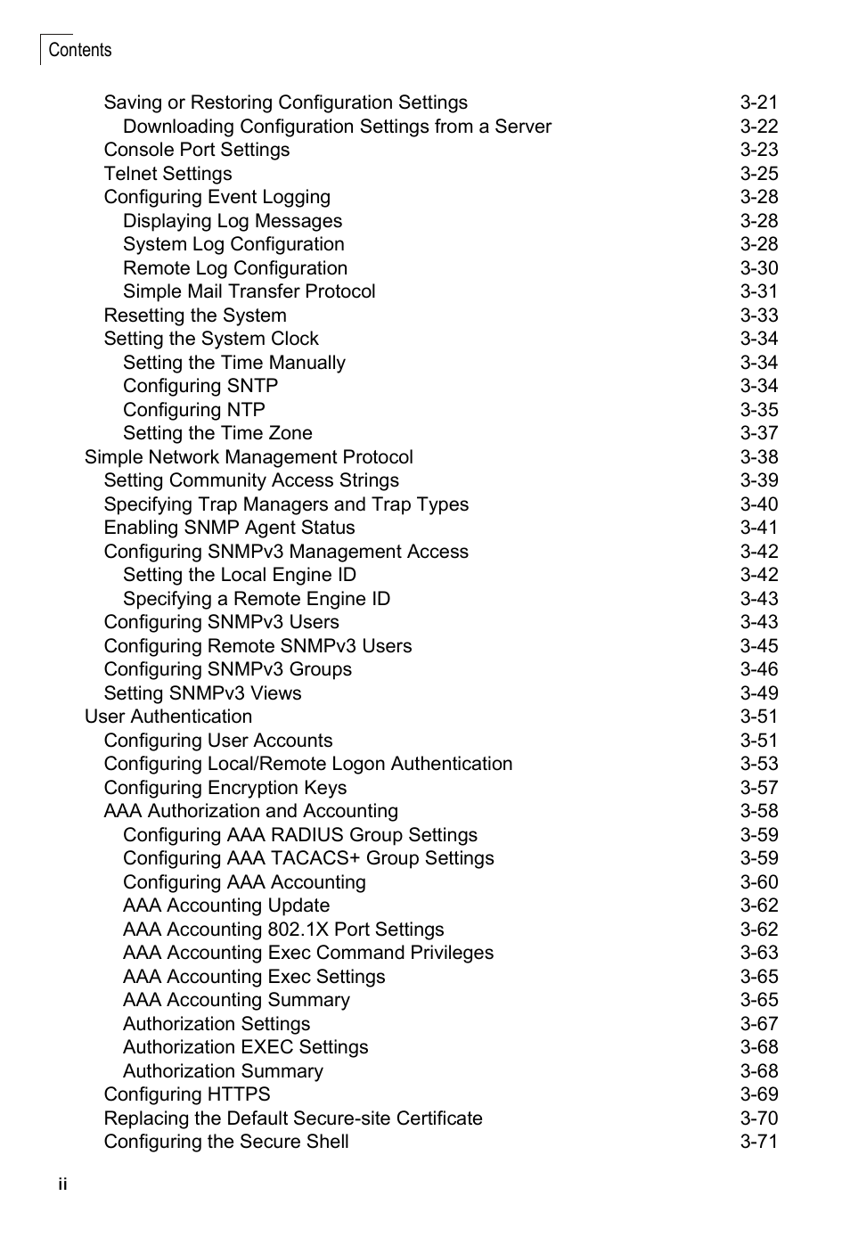 Accton Technology Edge-corE Fast Ethernet Switch ES3528M-SFP User Manual | Page 8 / 644