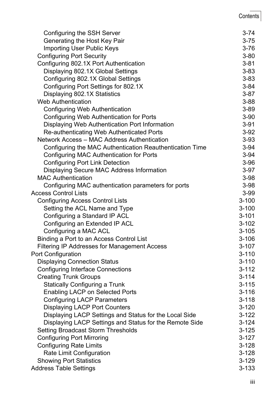 Accton Technology Edge-corE Fast Ethernet Switch ES3528M-SFP User Manual | Page 9 / 644