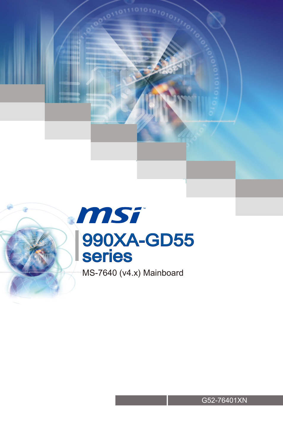 MSI 990XA-GD55 User Manual | 74 pages