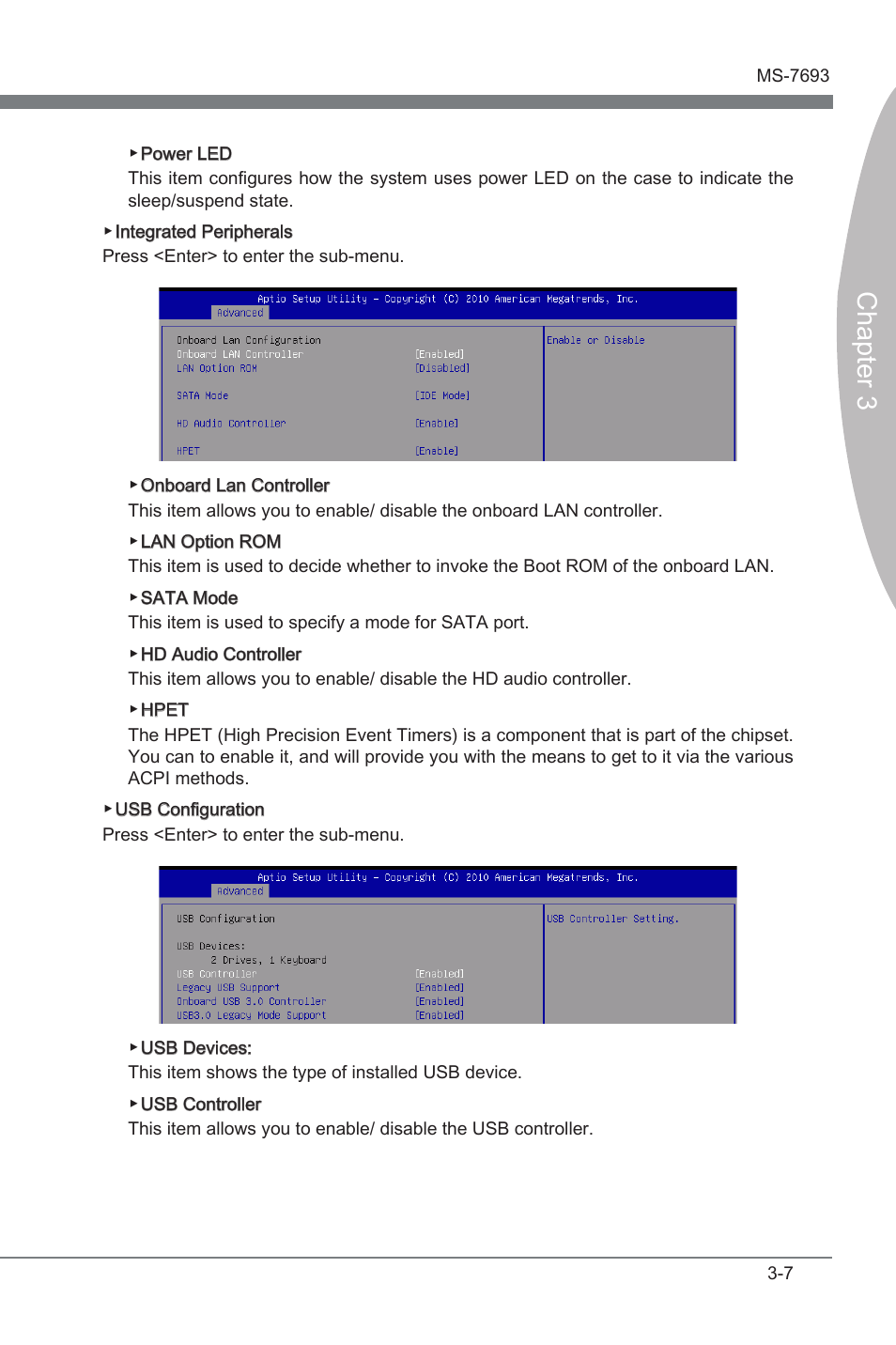 Chapter 3 | MSI 970A-G45 User Manual | Page 43 / 76