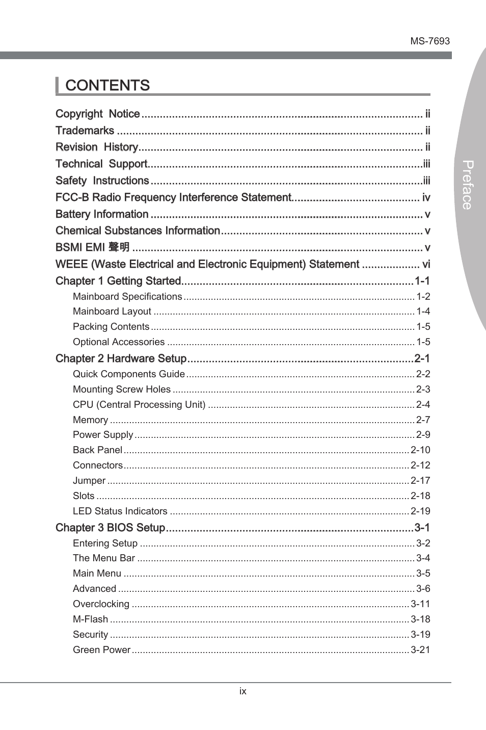 MSI 970A-G45 User Manual | Page 9 / 76