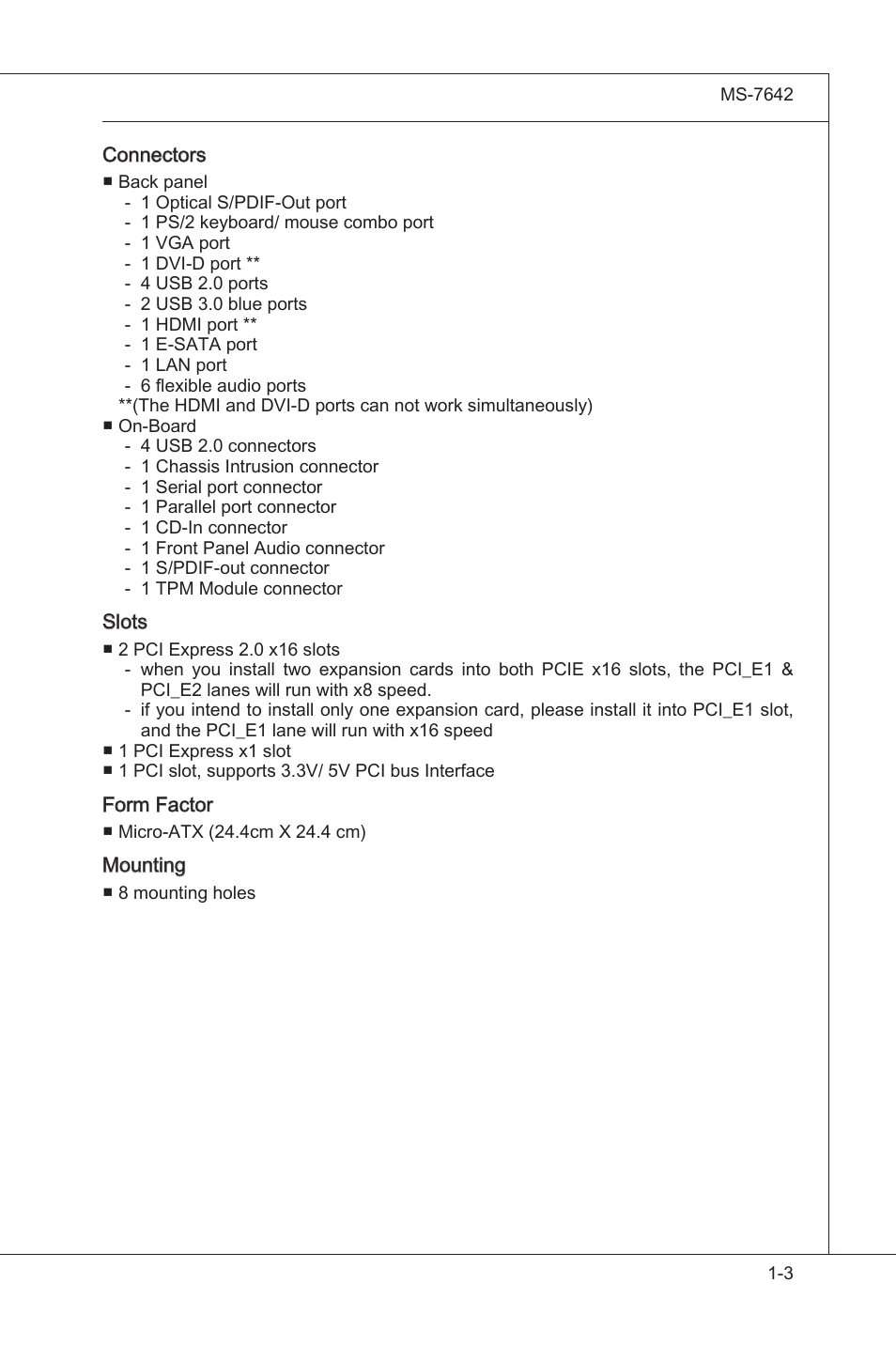 MSI 890GXM-G65 User Manual | Page 13 / 110