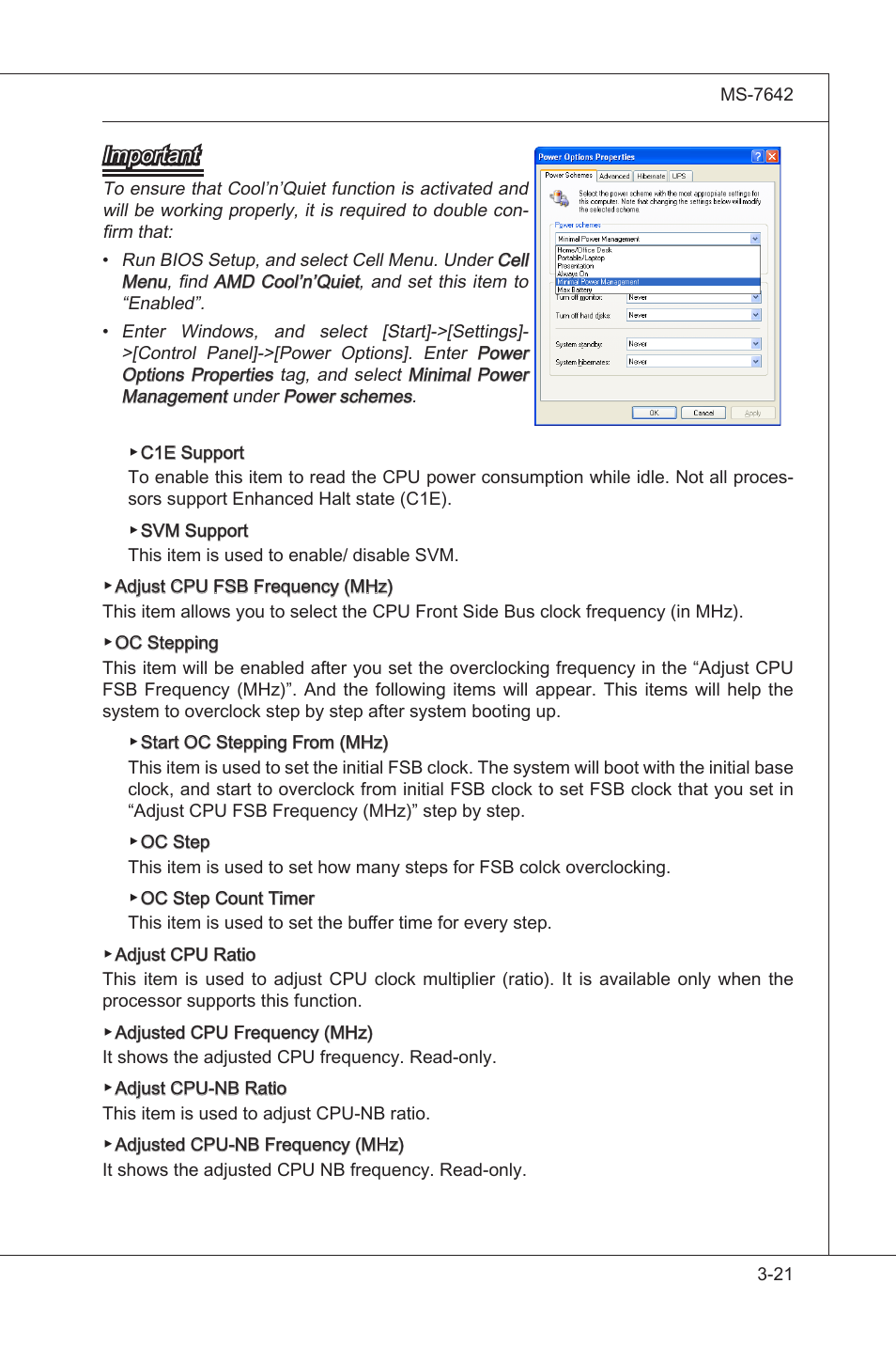 Important | MSI 890GXM-G65 User Manual | Page 61 / 110