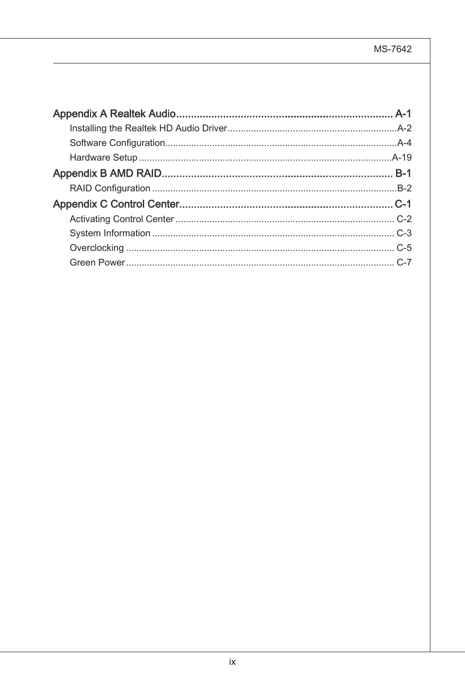 MSI 890GXM-G65 User Manual | Page 9 / 110
