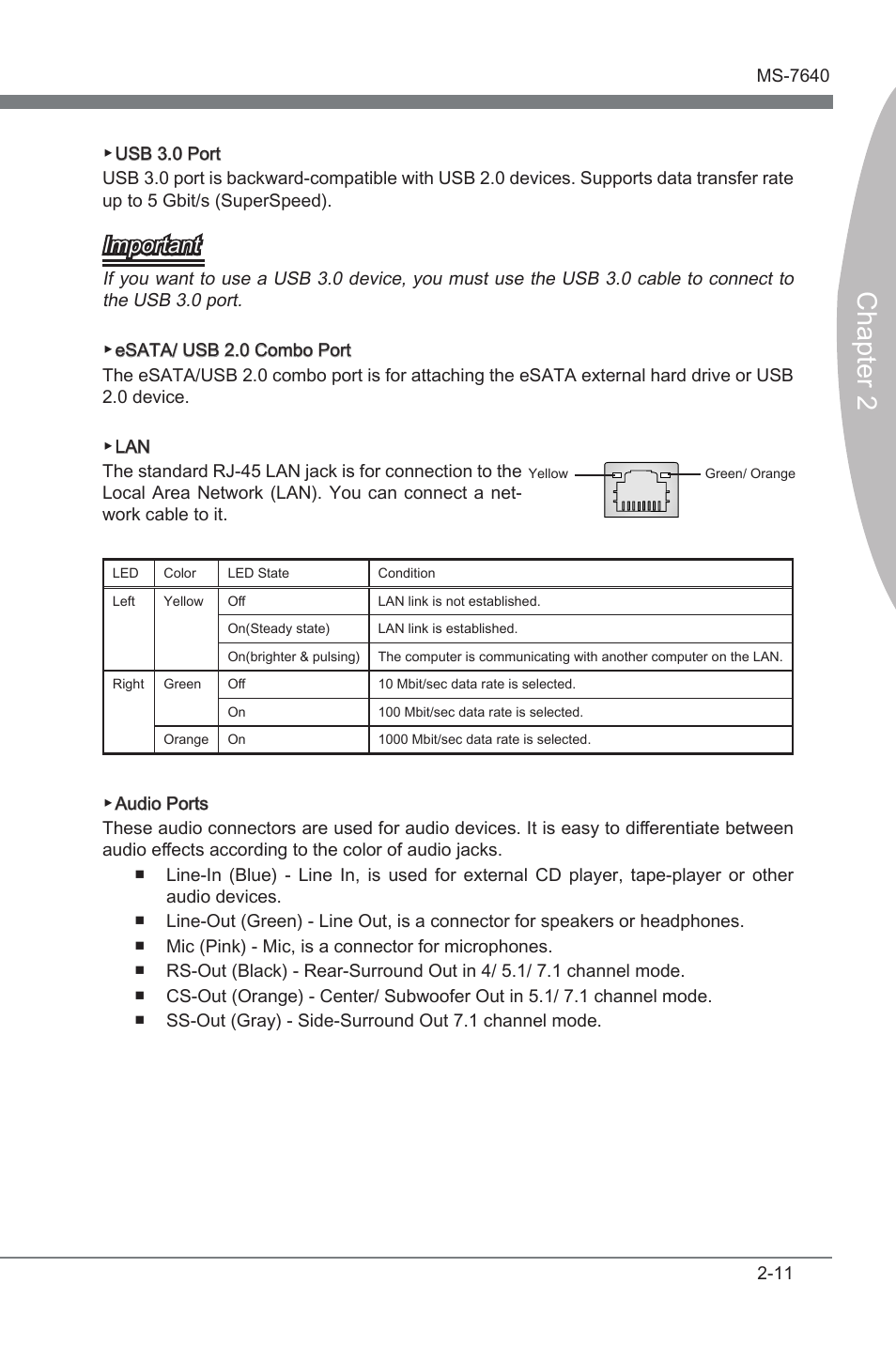 Chapter 2, Important | MSI 890FXA-GD70 User Manual | Page 27 / 90