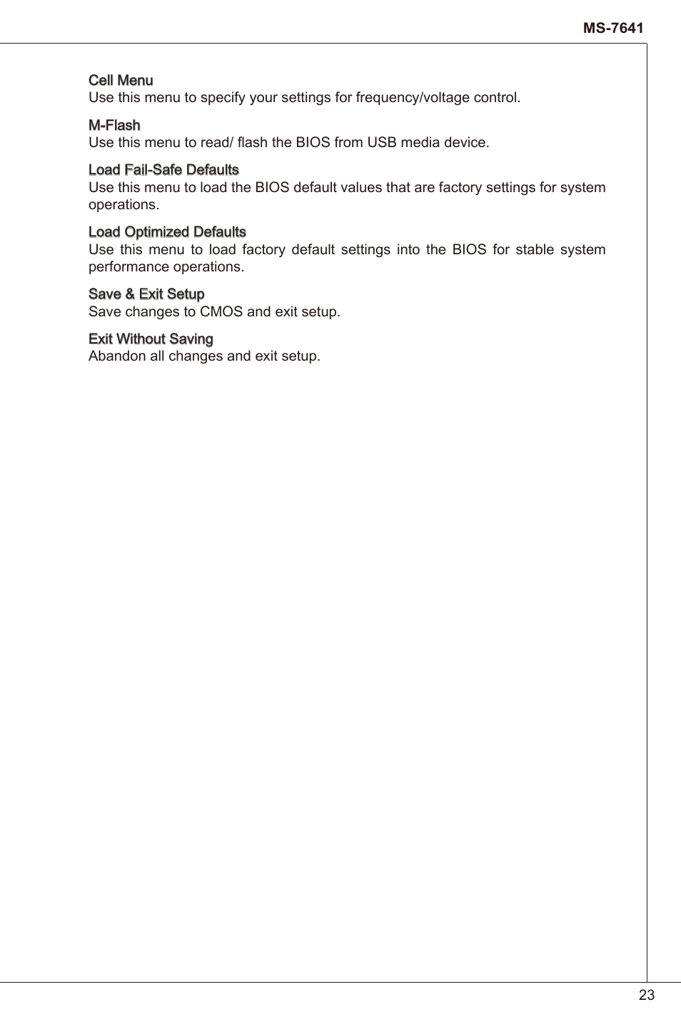 MSI 880GMA-E35 (FX) User Manual | Page 23 / 169