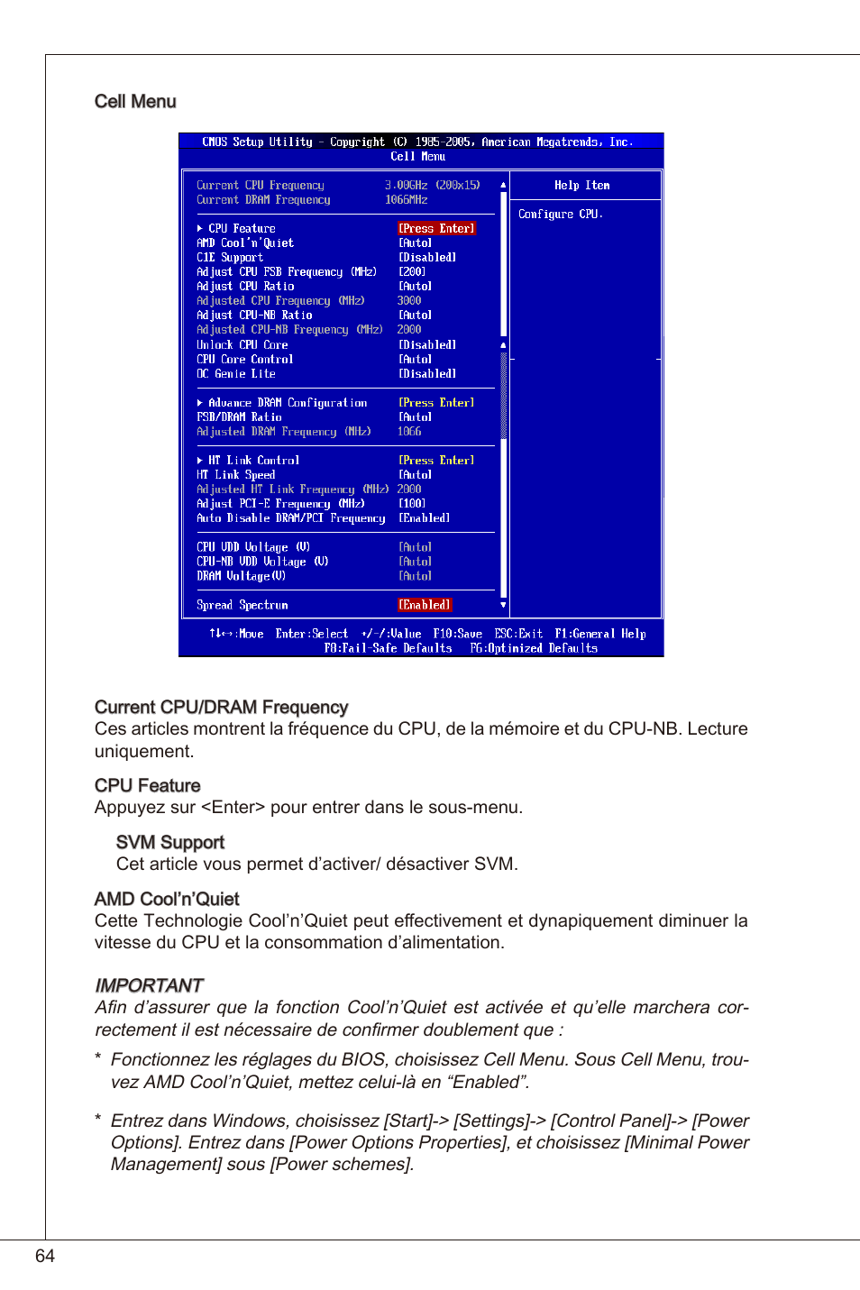 MSI 880GMA-E35 (FX) User Manual | Page 64 / 169