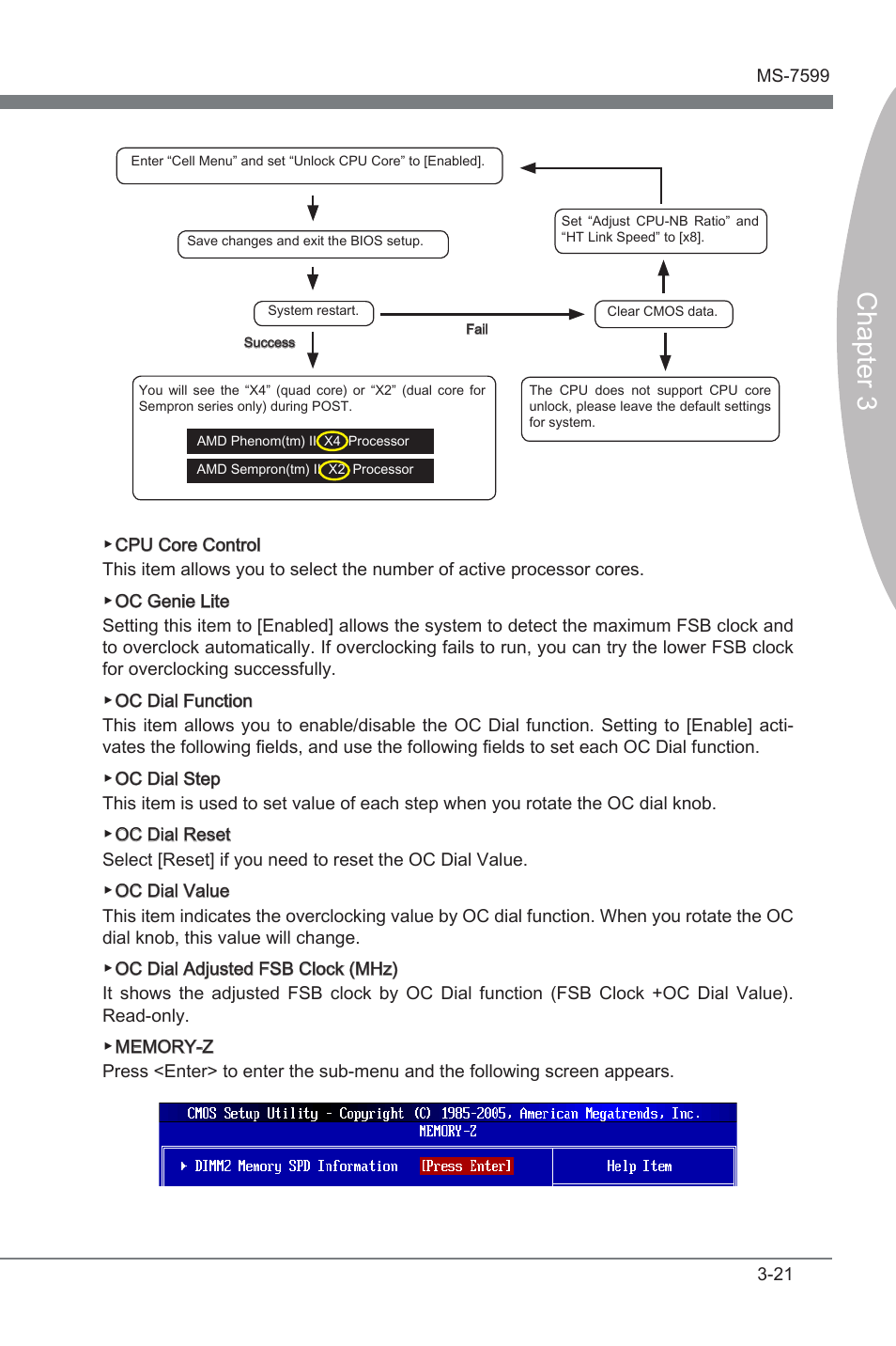 Chapter 3 | MSI 870S-G54 User Manual | Page 60 / 83