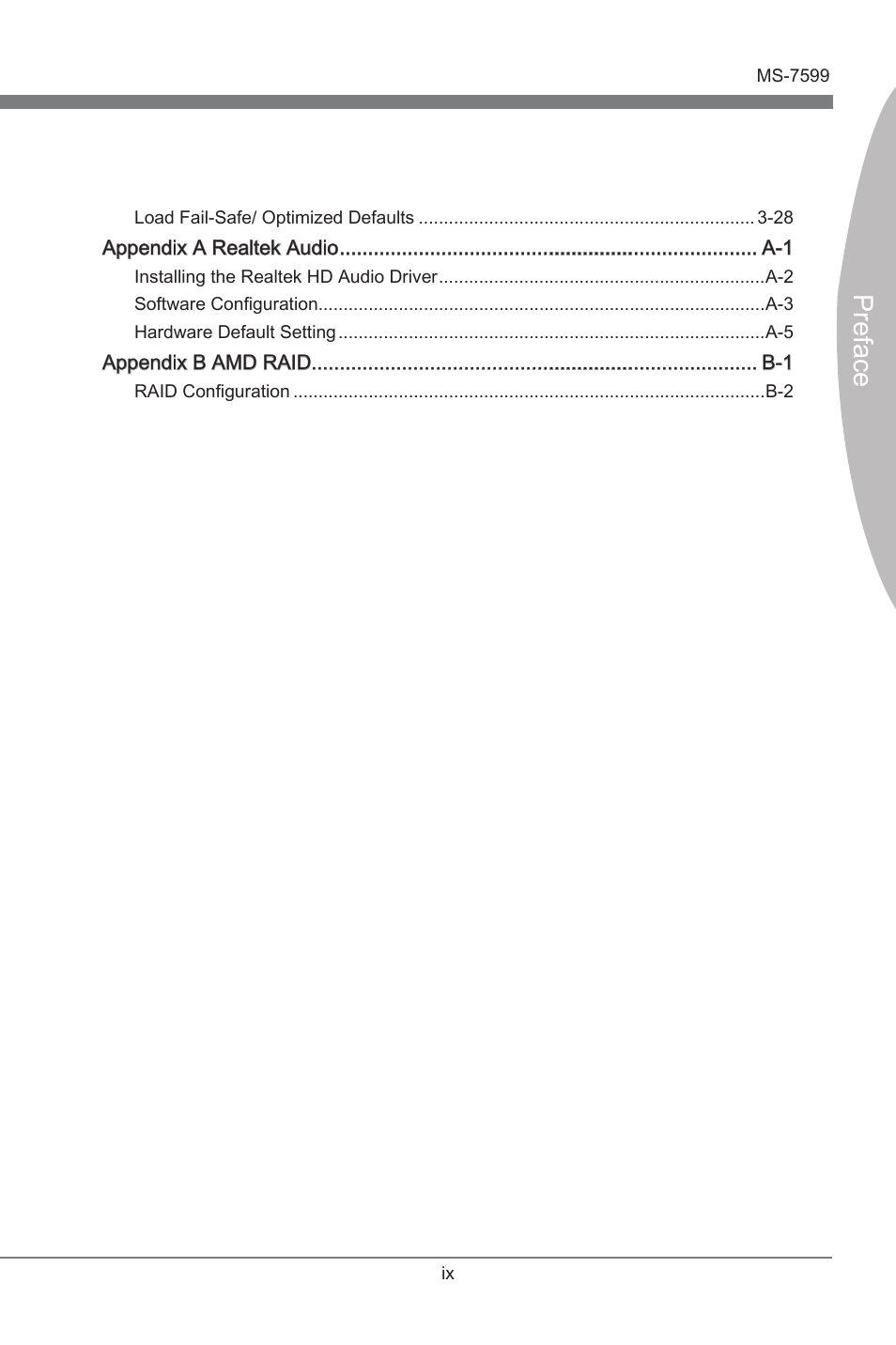 Preface | MSI 870S-G54 User Manual | Page 9 / 83