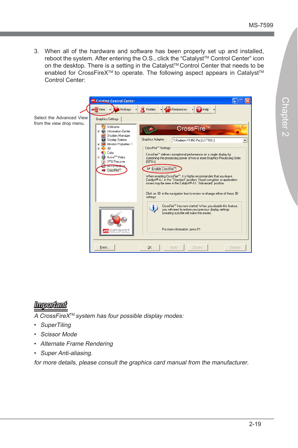 Chapter 2, Important | MSI 870A-G46 User Manual | Page 35 / 80