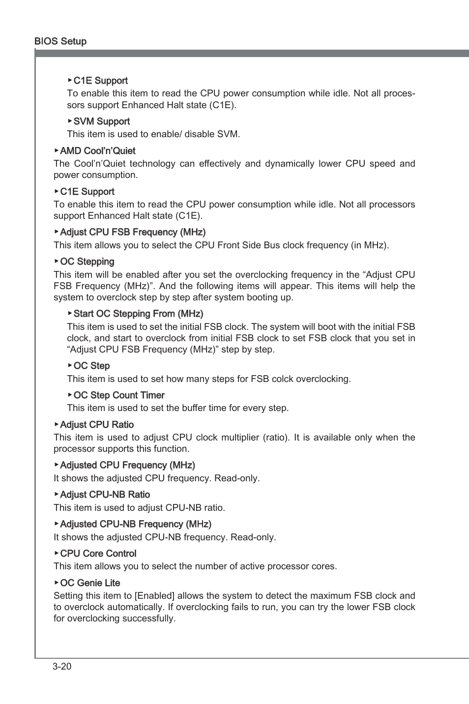 Chapter 3 | MSI 870A-G46 User Manual | Page 56 / 80