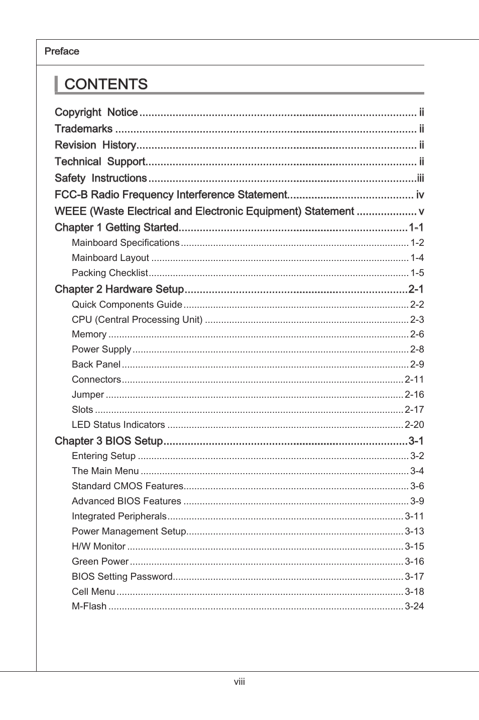 MSI 870A-G46 User Manual | Page 8 / 80