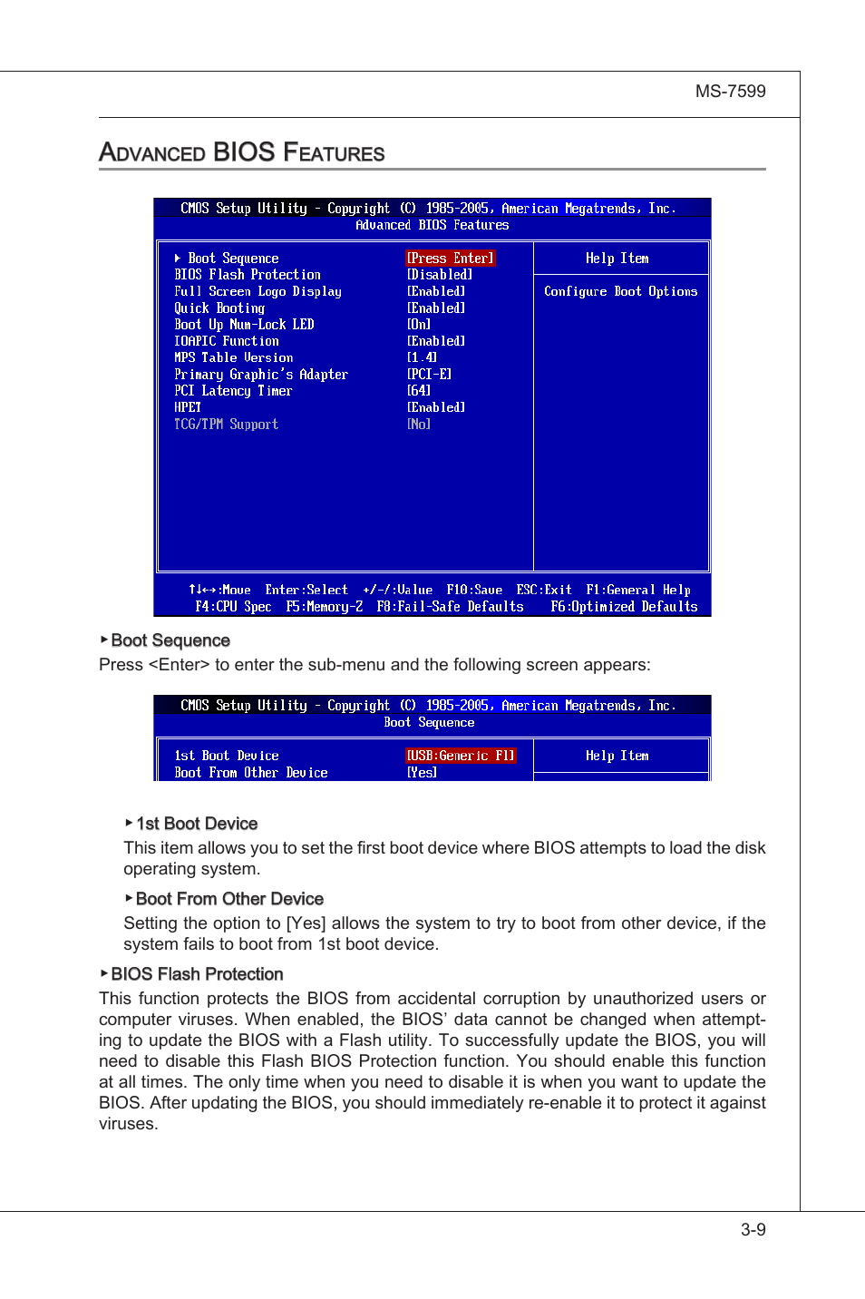 Bios f | MSI 870A-G54 User Manual | Page 48 / 83