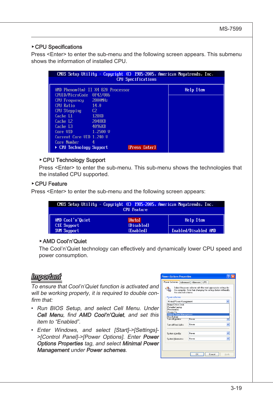 Important | MSI 870A-G54 User Manual | Page 58 / 83