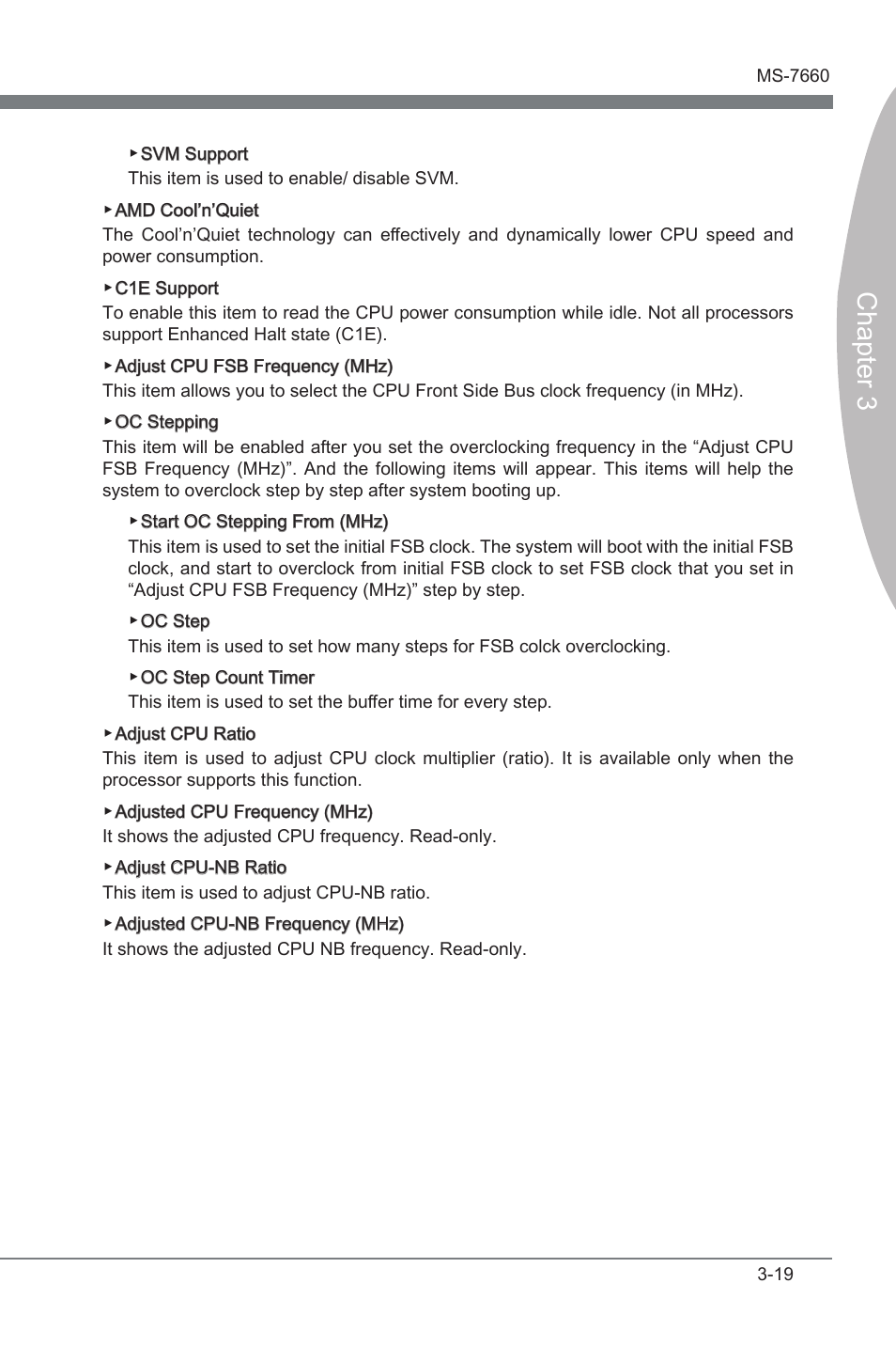 Chapter 3 | MSI 870A Fuzion Power Edition User Manual | Page 61 / 86