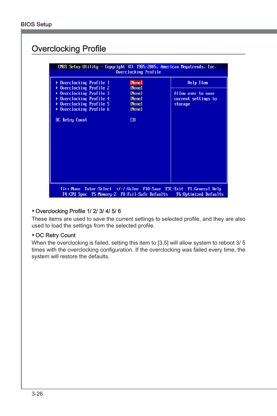 Overclockng profile -26, Chapter 3, Chapter 3 overclockng profile | MSI 870A Fuzion User Manual | Page 66 / 94