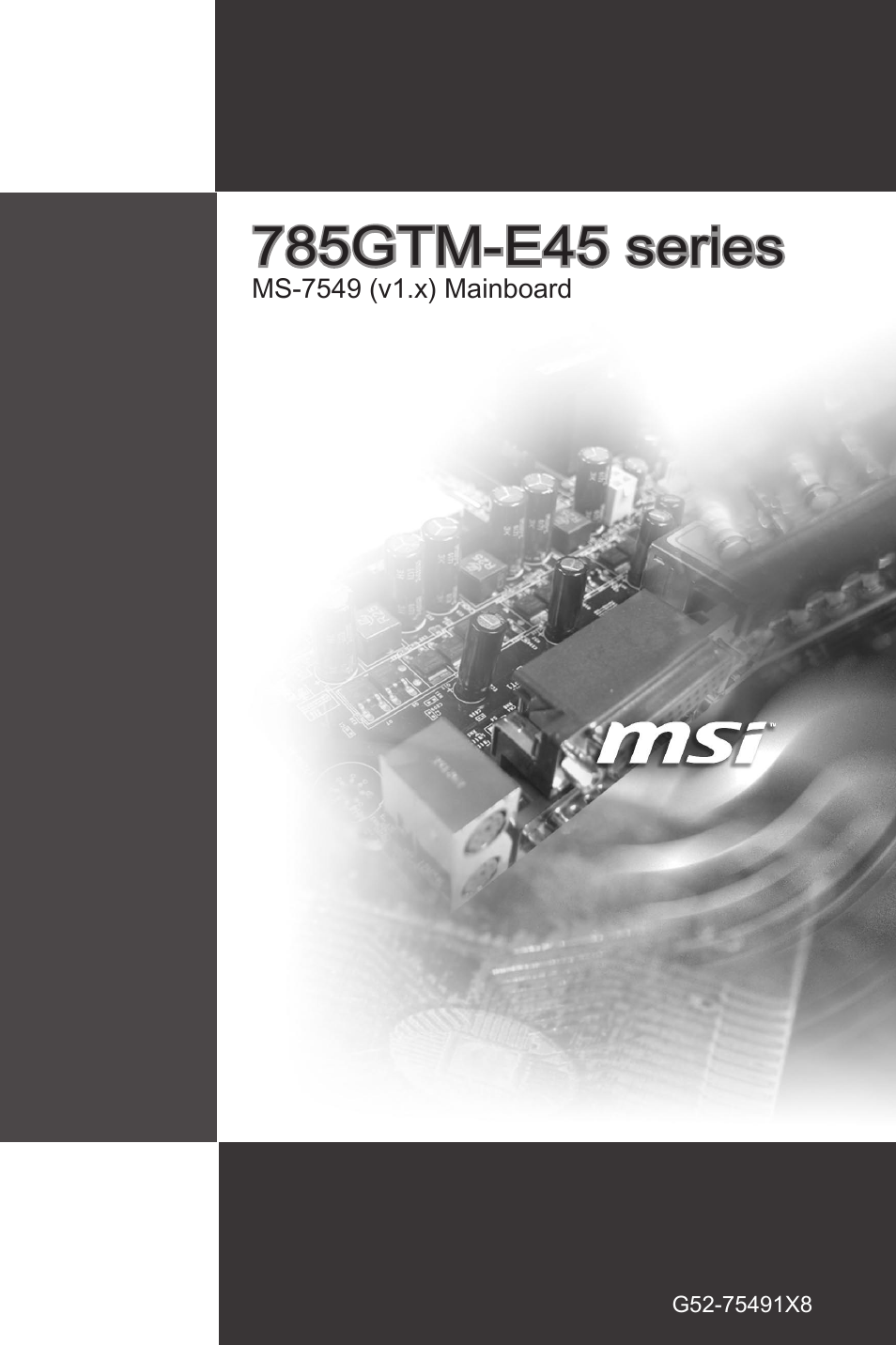 MSI 785GTM-E45 User Manual | 106 pages