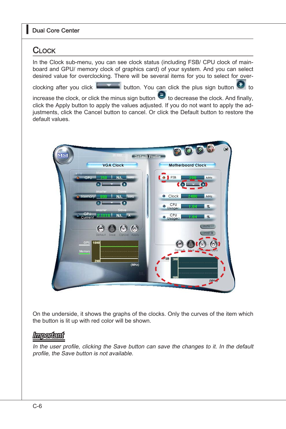 Clock, Important | MSI 785GTM-E45 User Manual | Page 100 / 106