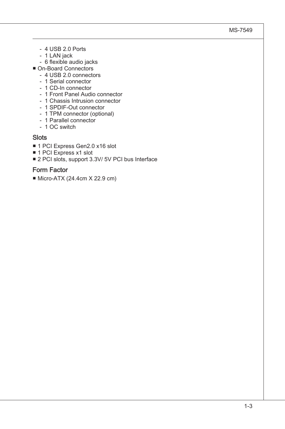 MSI 785GTM-E45 User Manual | Page 13 / 106