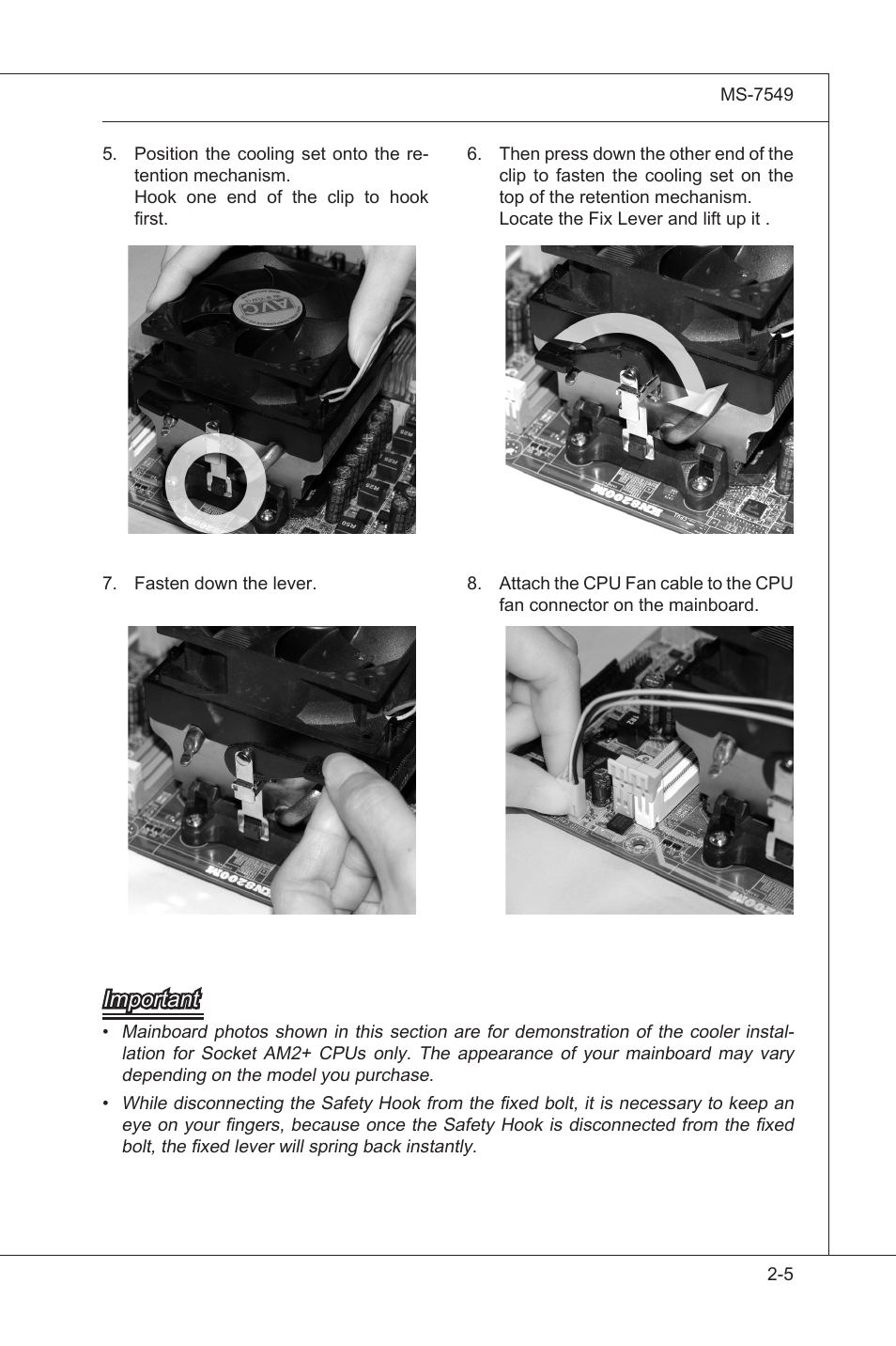 Important | MSI 785GTM-E45 User Manual | Page 21 / 106
