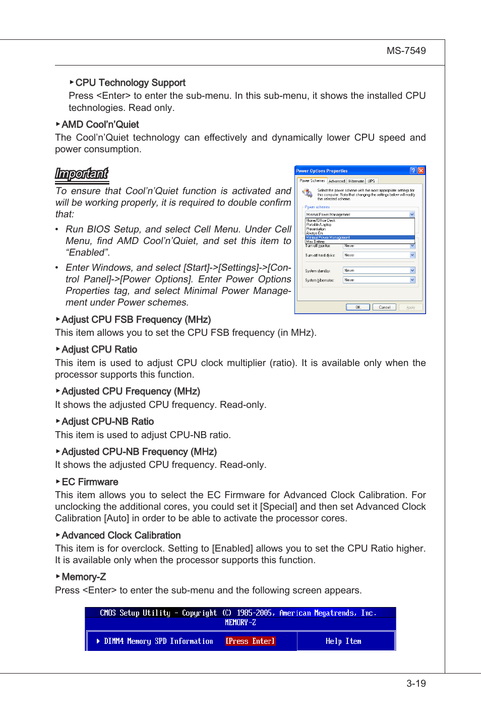 Important | MSI 785GTM-E45 User Manual | Page 55 / 106