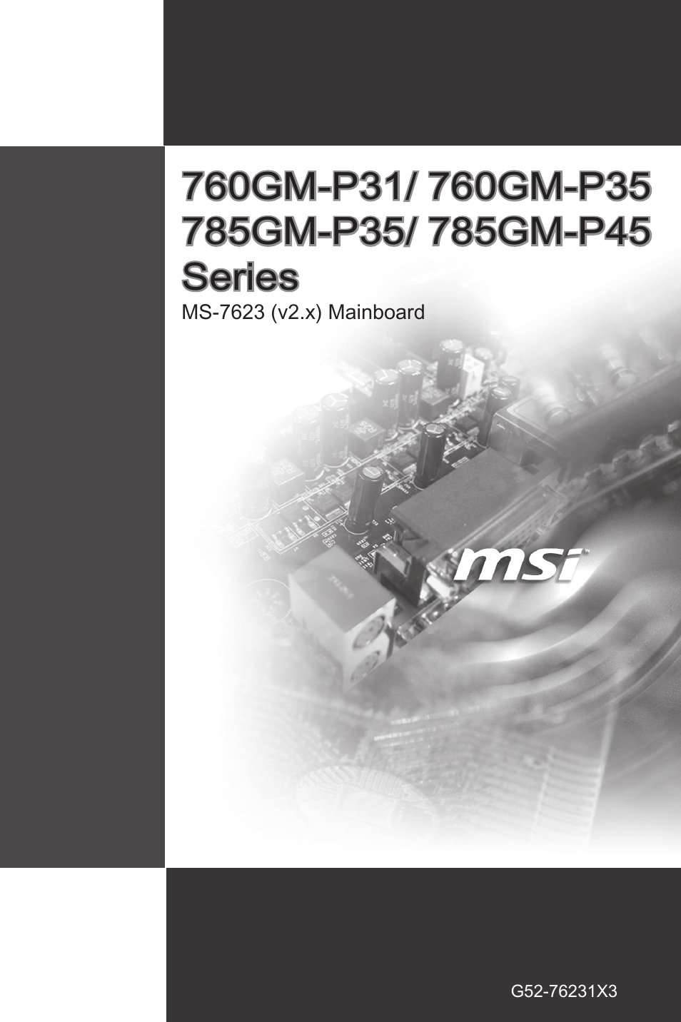 MSI 760GM-P35 User Manual | 97 pages