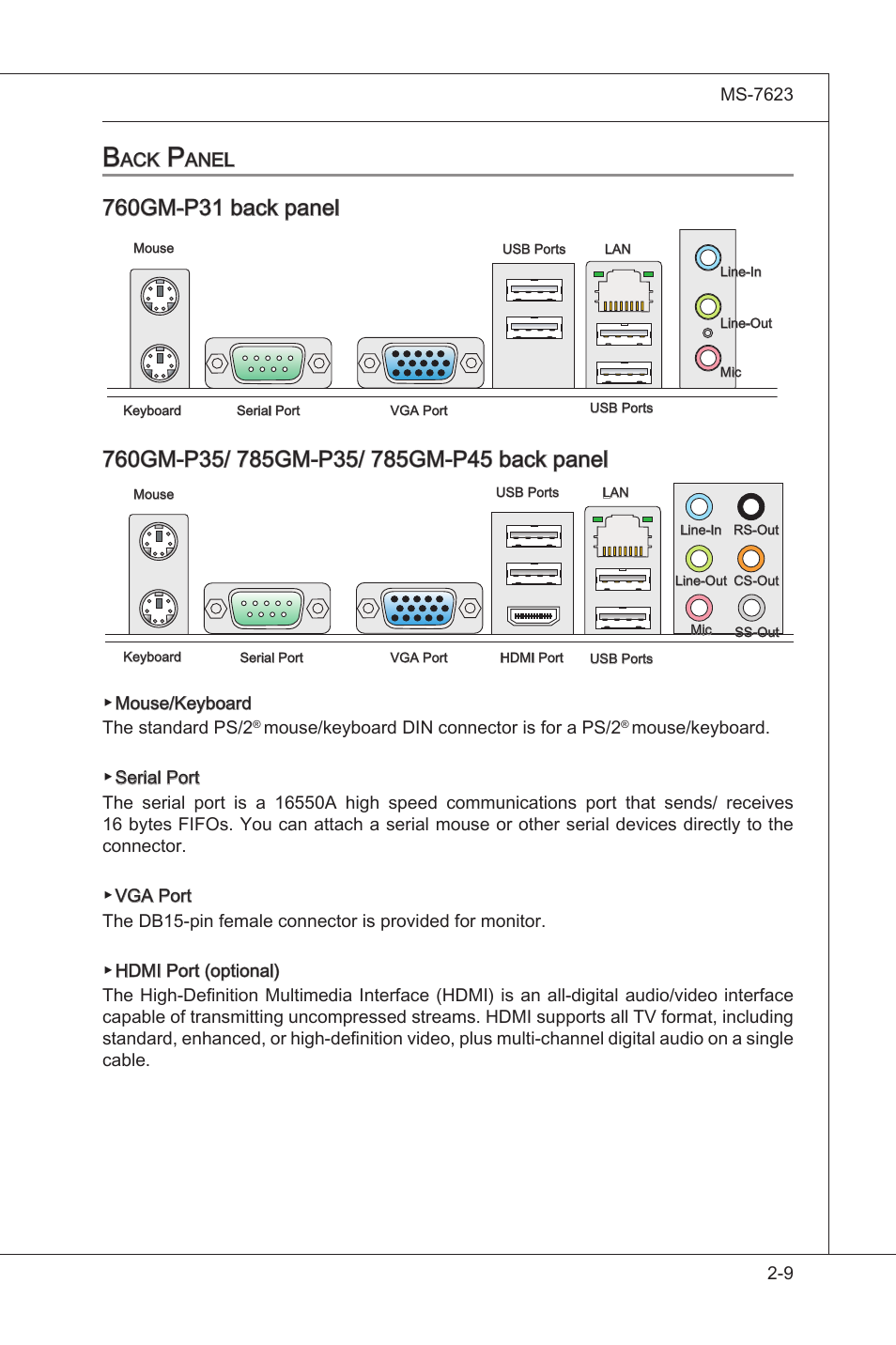 MSI 760GM-P35 User Manual | Page 25 / 97