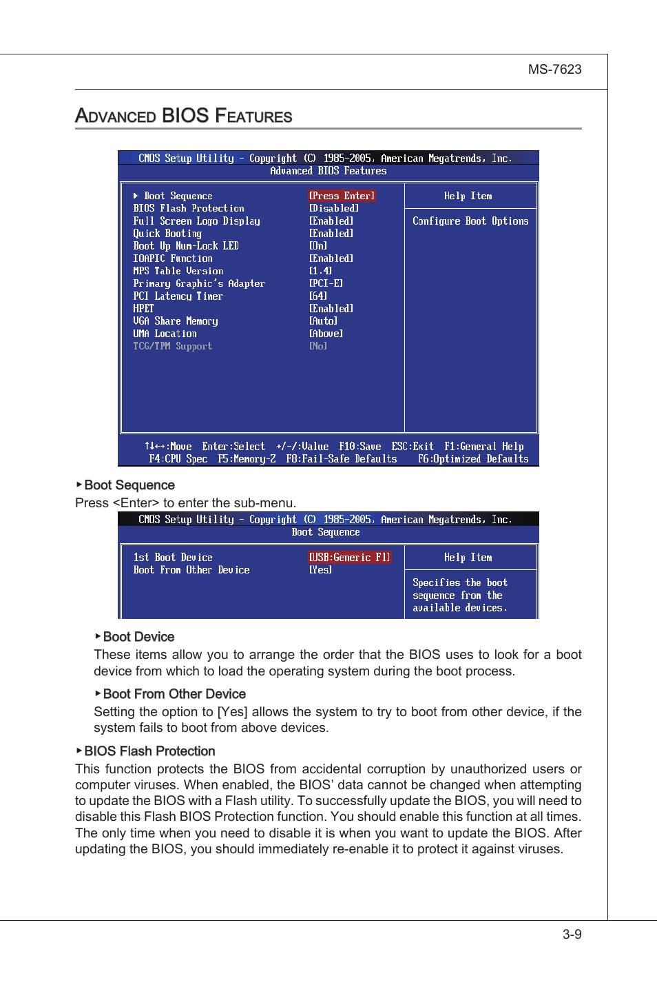 Bios f | MSI 760GM-P35 User Manual | Page 45 / 97