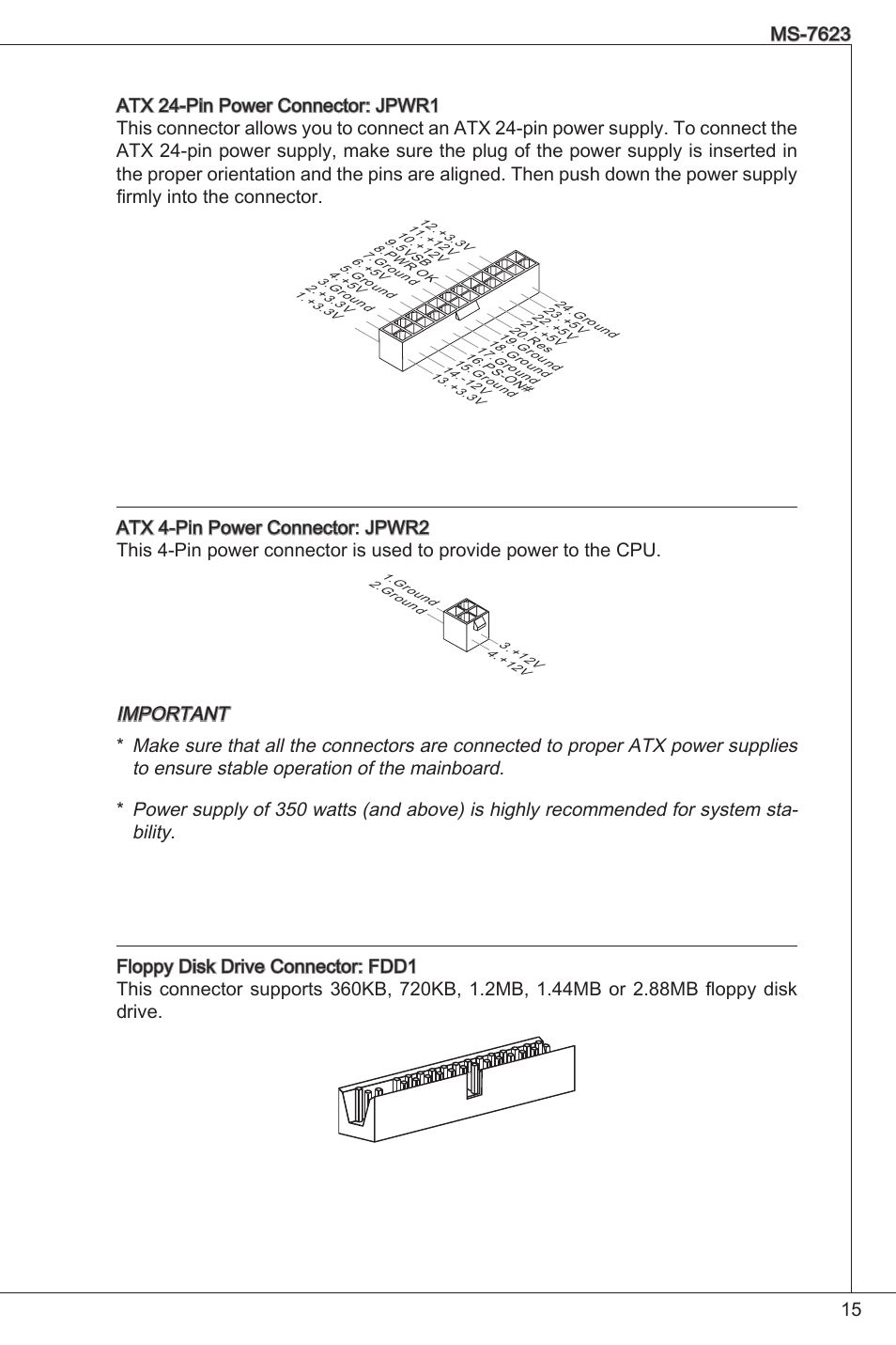 MSI 760GM-P33 User Manual | Page 15 / 169