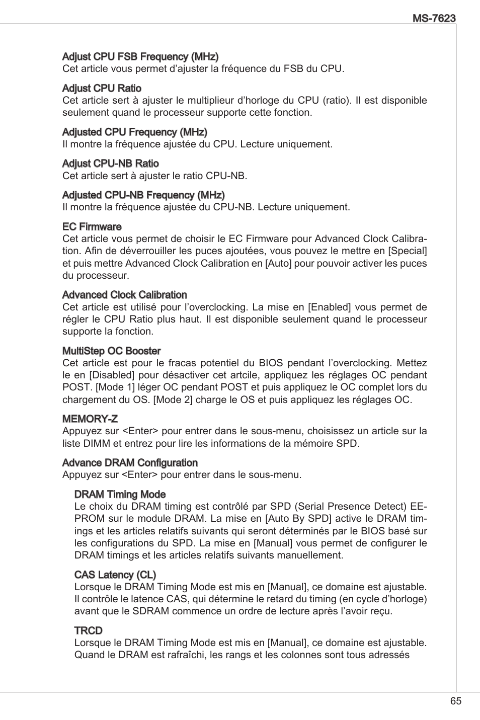 MSI 760GM-P33 User Manual | Page 65 / 169