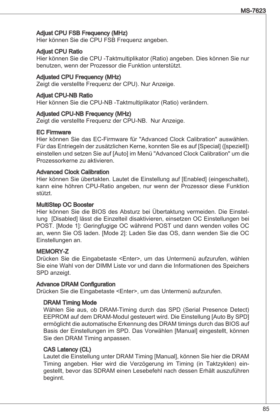 MSI 760GM-P33 User Manual | Page 85 / 169