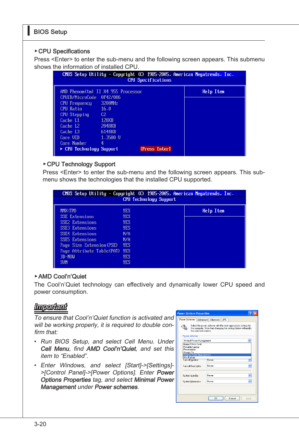 Important | MSI 760GM-E51 (FX) User Manual | Page 60 / 108