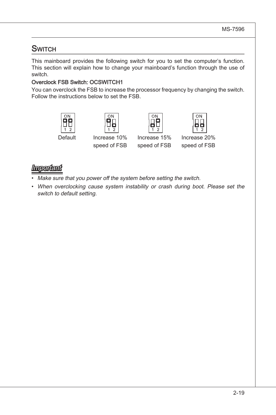 Important | MSI 760GM-E51 User Manual | Page 34 / 106