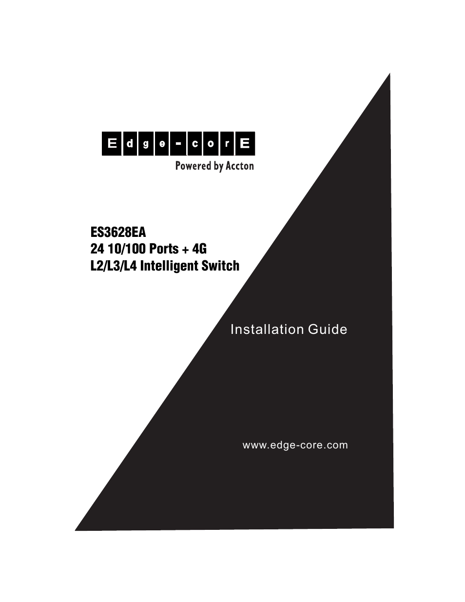 Accton Technology ES3628EA User Manual | 62 pages