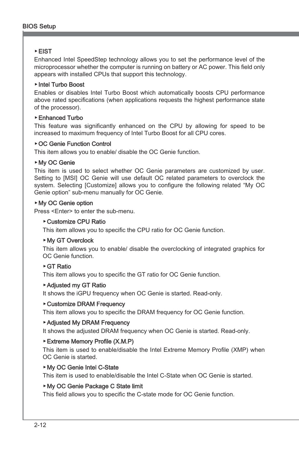 MSI Z77 MPOWER User Manual | Page 62 / 100