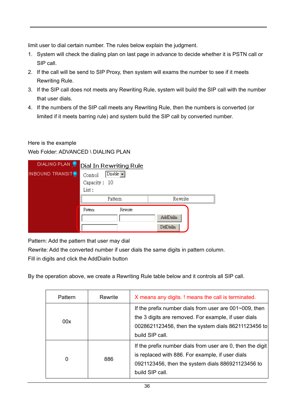 Accton Technology SIP Gateway VG3300 Series User Manual | Page 39 / 85
