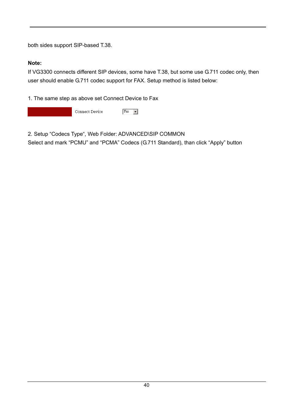 Accton Technology SIP Gateway VG3300 Series User Manual | Page 43 / 85