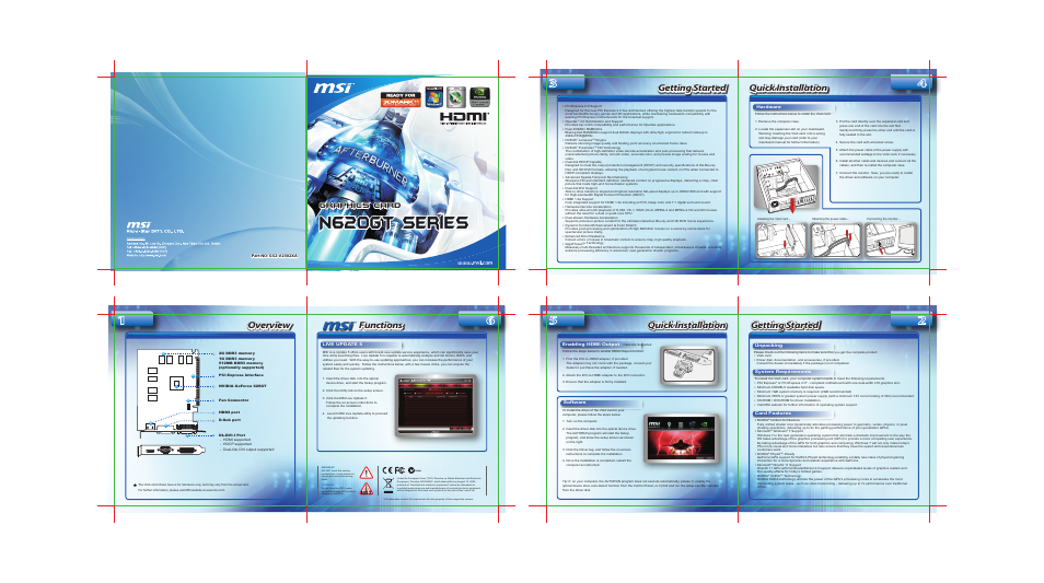 MSI N620GT-MD1GD3/LP User Manual | 1 page