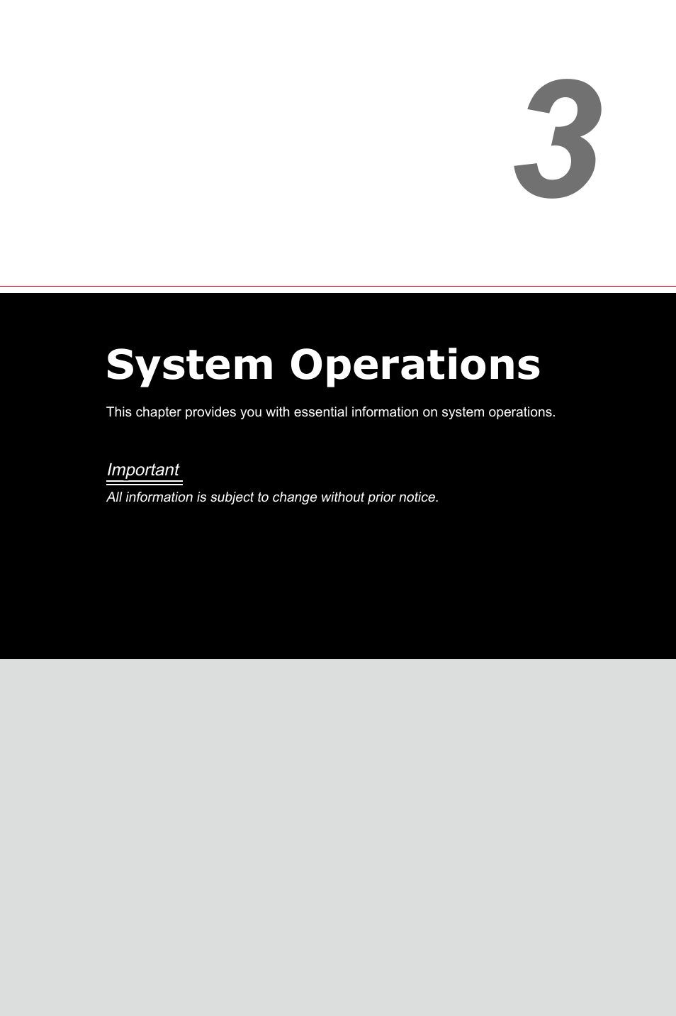 System operations, System operations -1 | MSI AG220 User Manual | Page 23 / 53