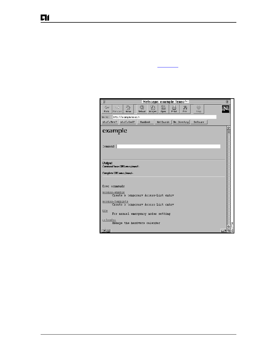 Issue commands using the web browser interface, Enter commands using hypertext links | AIS Router AI2524 User Manual | Page 65 / 418
