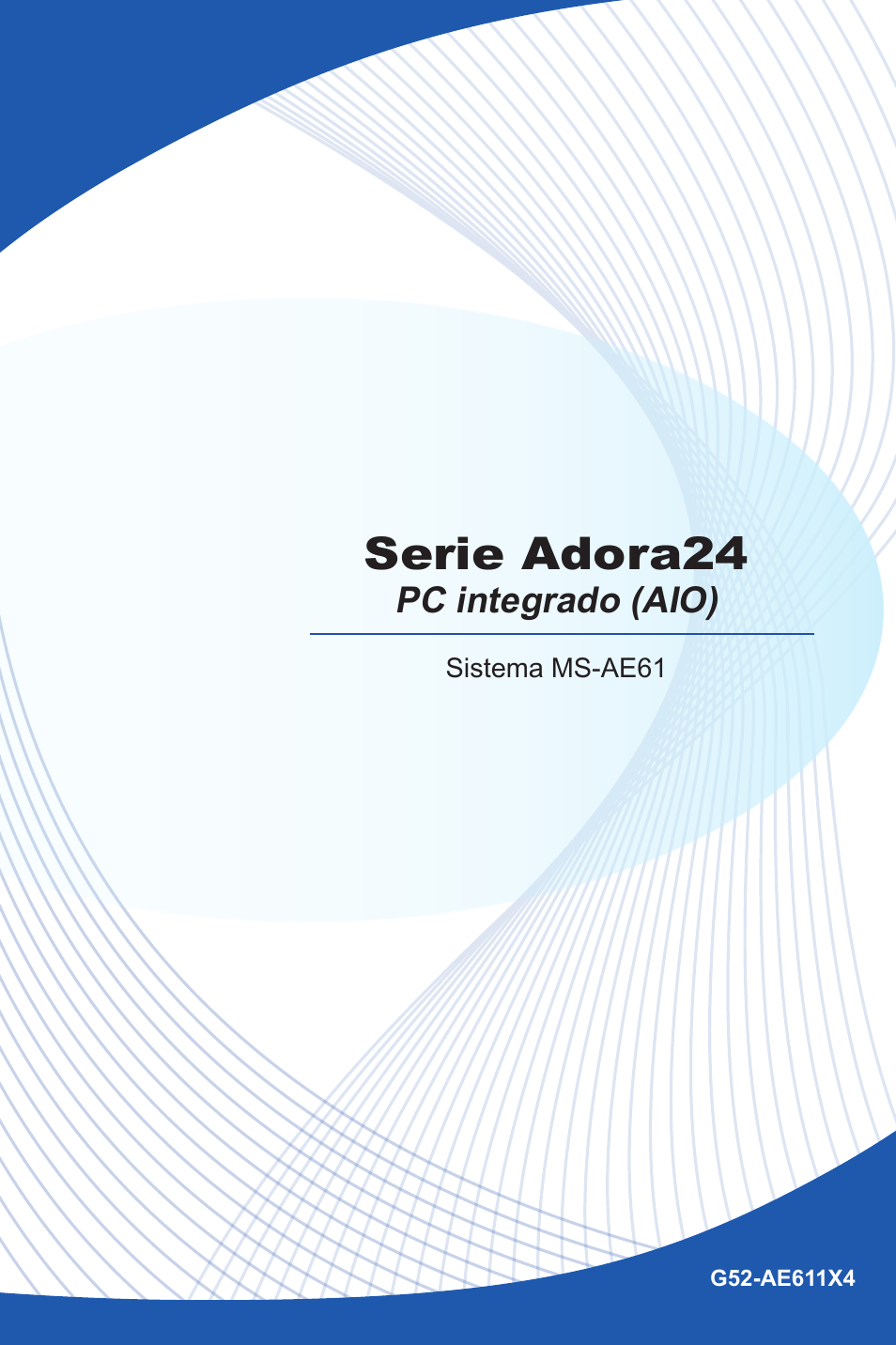 MSI ADORA24G 0NC User Manual | 91 pages