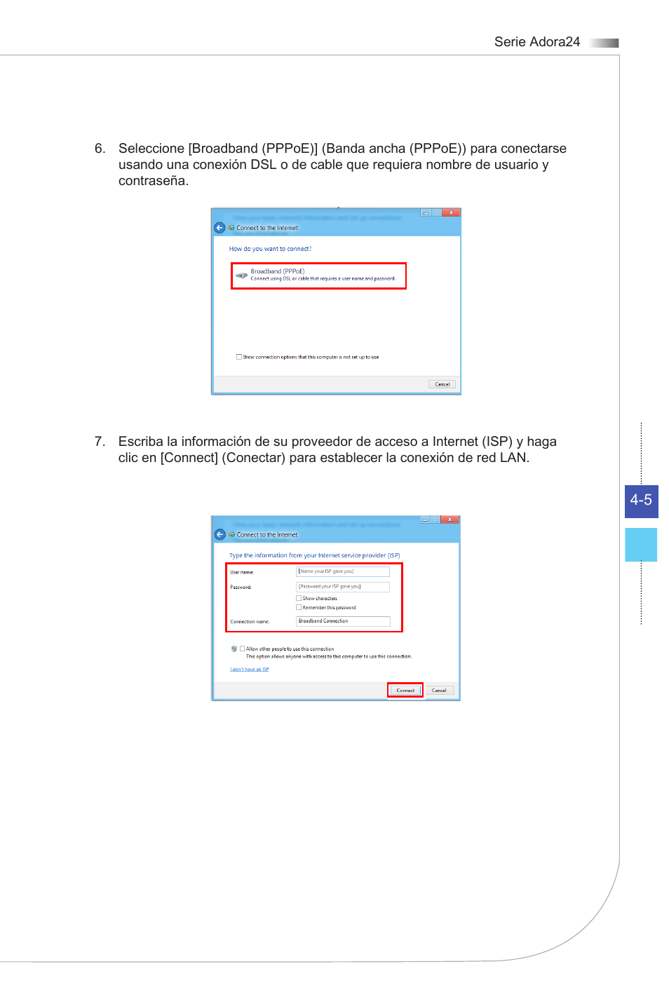 MSI ADORA24G 0NC User Manual | Page 61 / 91