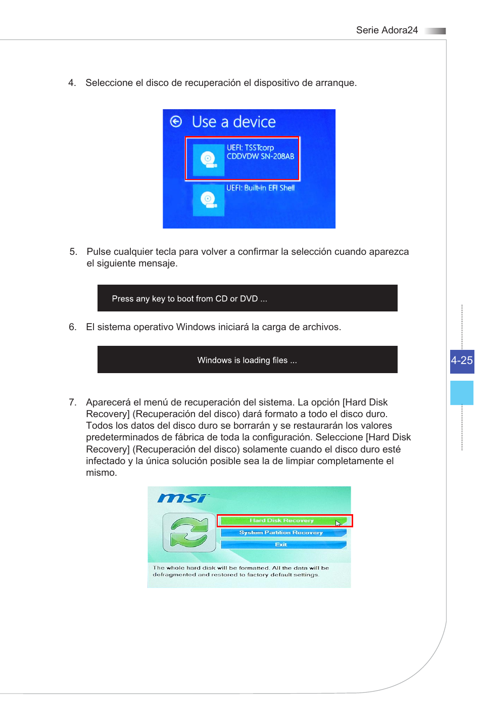 MSI ADORA24G 0NC User Manual | Page 81 / 91