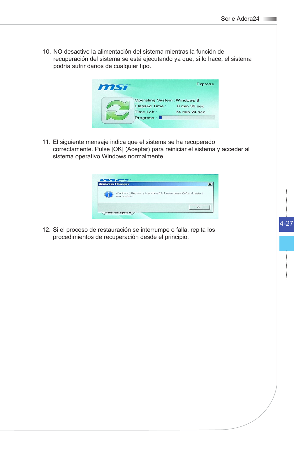 MSI ADORA24G 0NC User Manual | Page 83 / 91